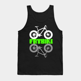Fatbike, fat bike, fat tires bike bicycle lovers Tank Top